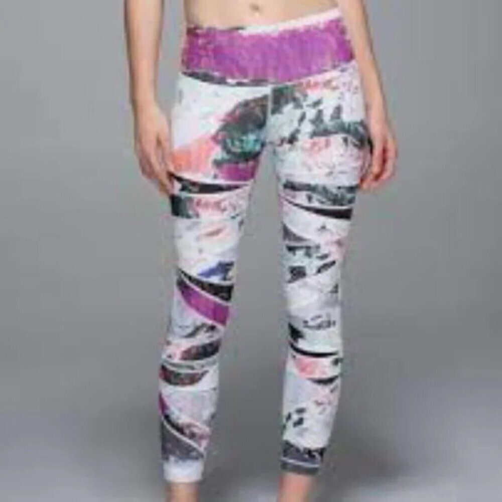 Lululemon High Times Pant Pigment Wave Multi  Biggie Pigment Wave